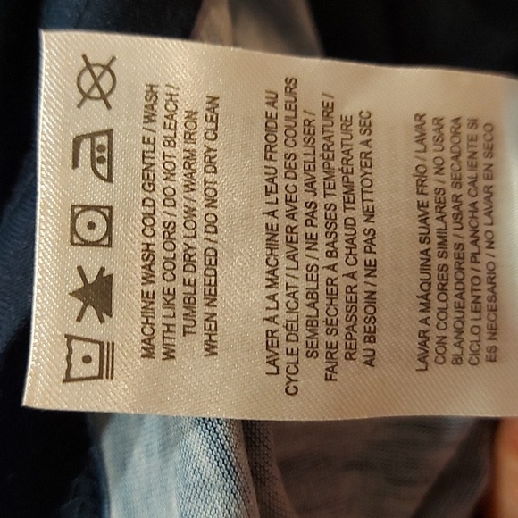 NFL Navy Blue Seattle Seahawks Crop Top - Picture 7 of 7